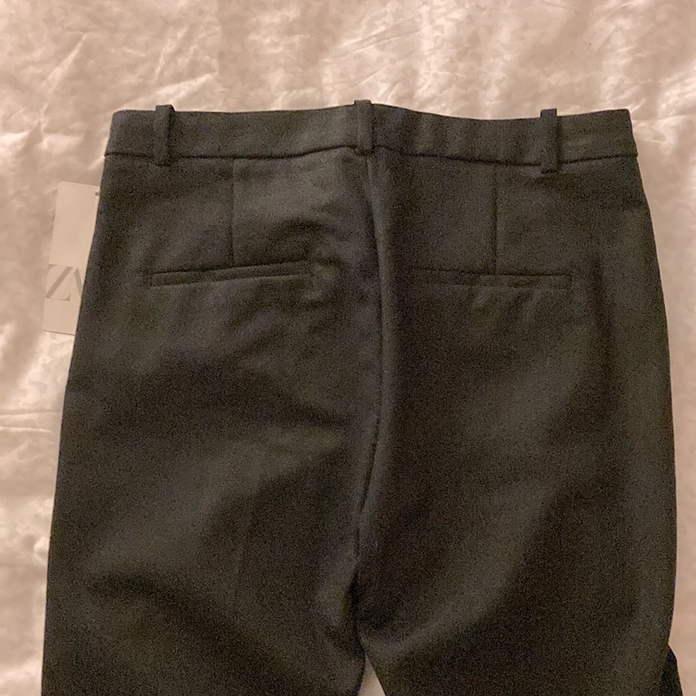 Zara slim fit black dress pants - Picture 5 of 7